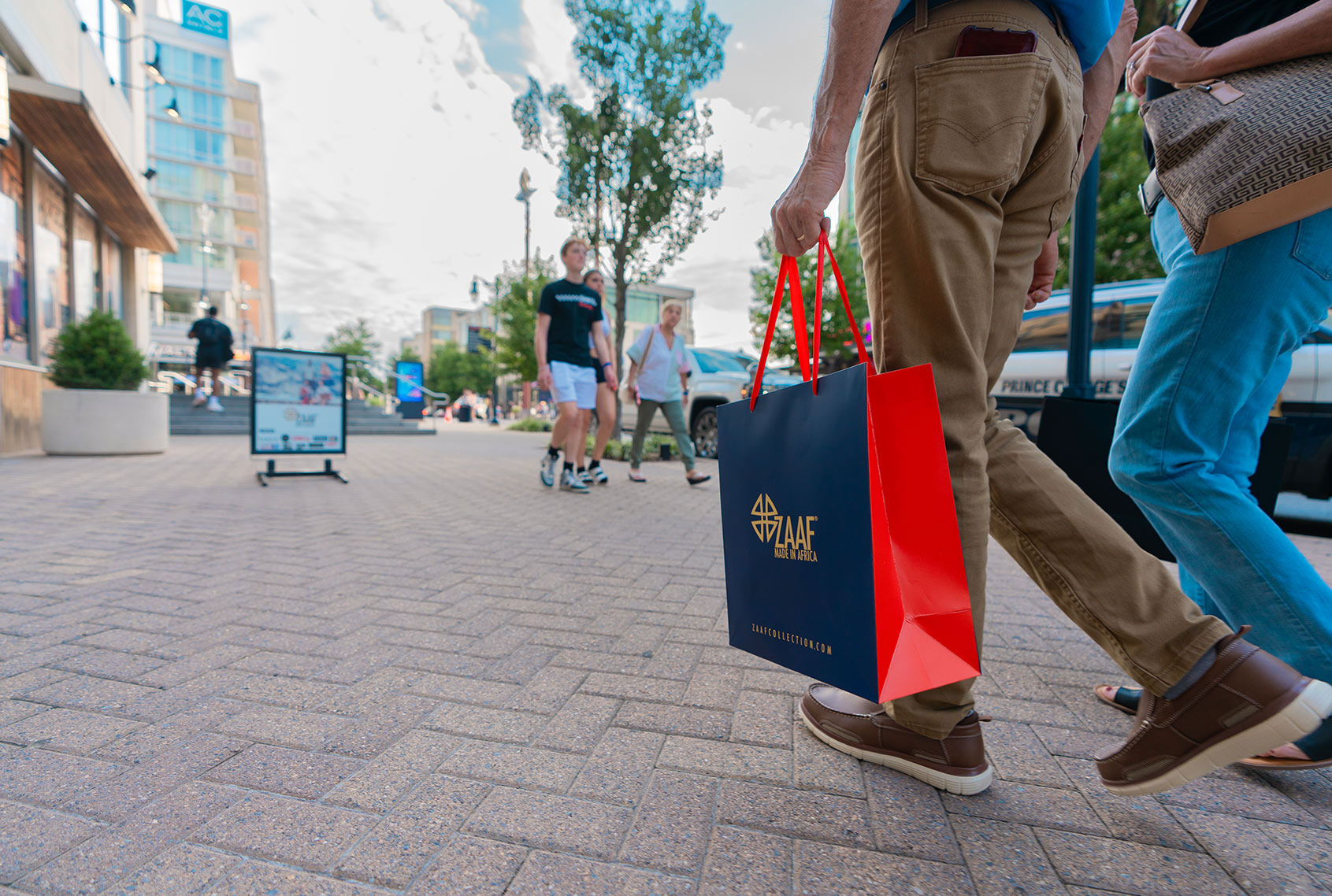 Shopping at National Harbor, MD
